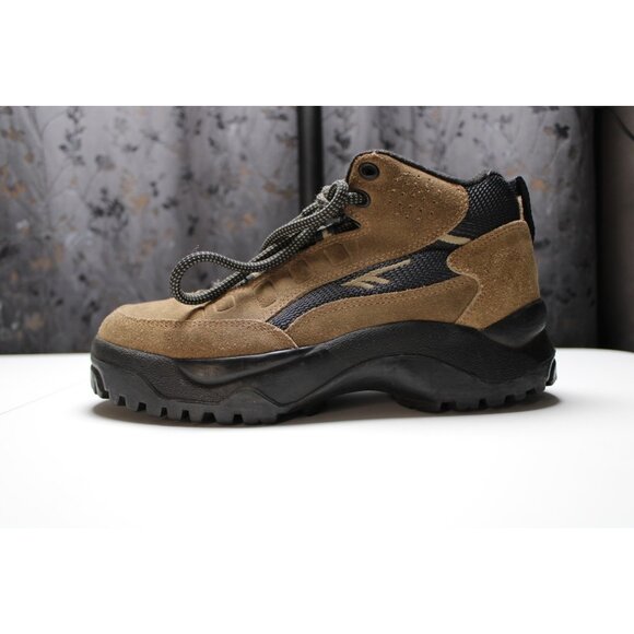 Latitude Jr 7247 Hiking Boots Size 4 Brown Outdoor Trail Shoes Durable Adventure - Picture 2 of 12